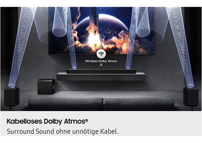 Samsung HW-Q995GF/ZG 11.1.4 Kanal Soundsystem Dolby Atmos