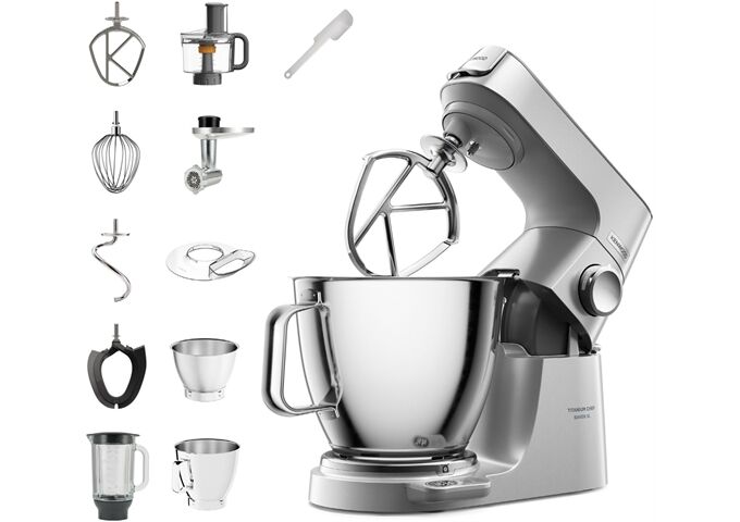 Kenwood KVL85.594SI Titanium Chef Baker XL silber Küchenma