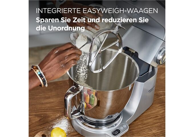 Kenwood KVL85.594SI Titanium Chef Baker XL silber Küchenma