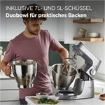 Kenwood KVL85.594SI Titanium Chef Baker XL silber Küchenma Kenwood KVL85.594SI Titanium Chef Baker XL silber Küchenma