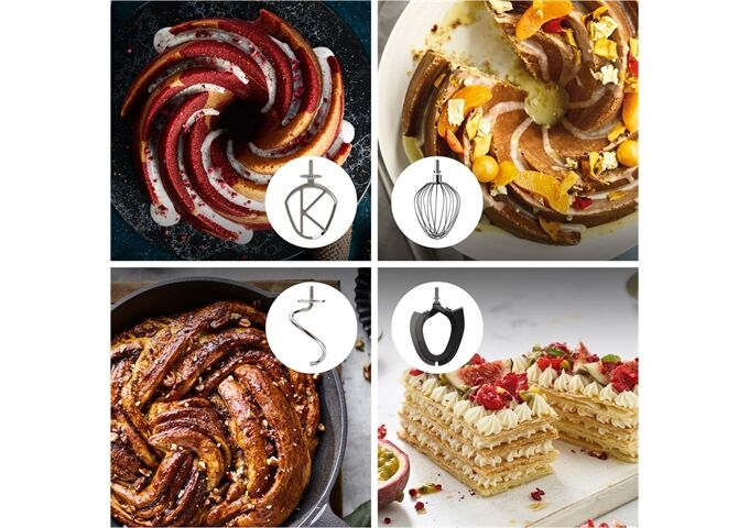 Kenwood KVL85.594SI Titanium Chef Baker XL silber Küchenma