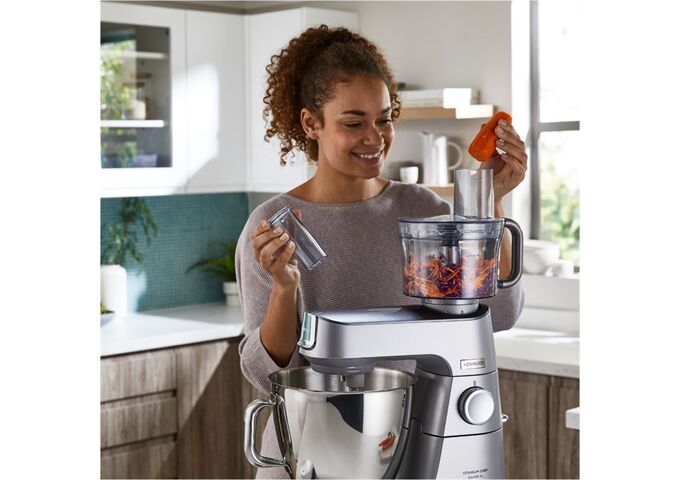Kenwood KVL85.594SI Titanium Chef Baker XL silber Küchenma