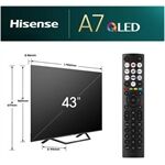 Hisense 43A79NQ sw QLED-TV UHD Multituner BT Smart Dolby V Hisense 43A79NQ sw QLED-TV UHD Multituner BT Smart Dolby V