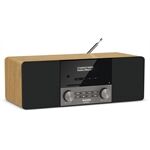 TechniSat DigitRadio 3 Eiche DAB+/UKW mit CD-Player und Blue