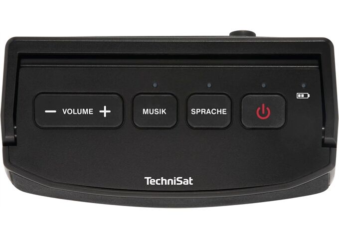 TechniSat IsiBox 1 TV-Sprachverstärker sw 2,4GHz Dockingstat