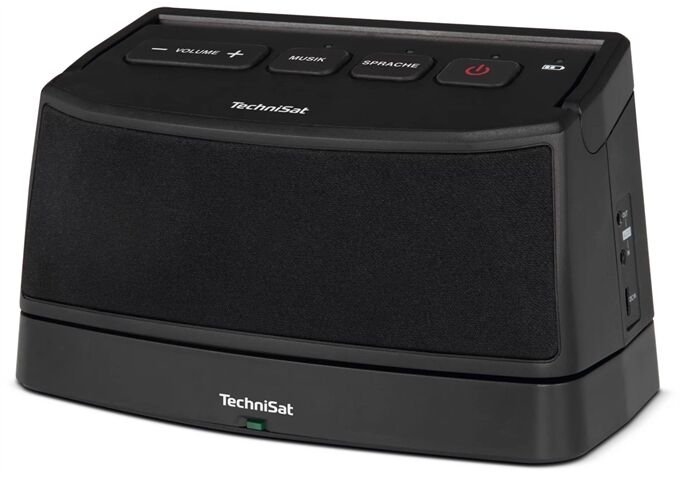 TechniSat IsiBox 1 TV-Sprachverstärker sw 2,4GHz Dockingstat