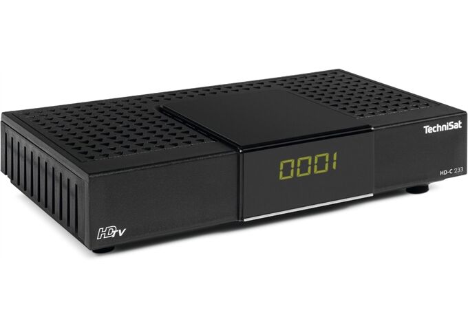 TechniSat HD-C 233 sw Receiver DVB-C HDTV EPG USB