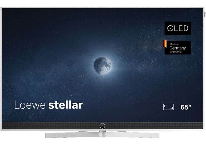 Loewe stellar 65 dr+ (ti) TIZEN alu brushed + alu LED-TV