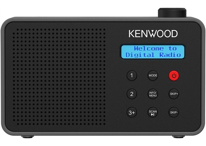 Kenwood CR-M25DAB-B sw UKW/DAB+ Radio ASA Bluetooth Akku W