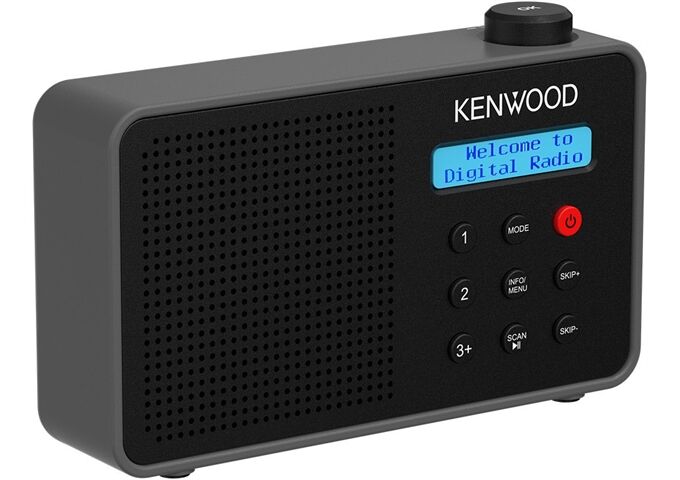 Kenwood CR-M25DAB-B sw UKW/DAB+ Radio ASA Bluetooth Akku W