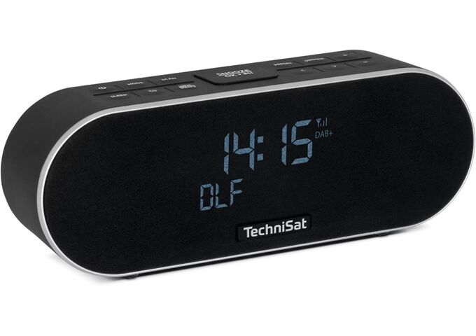 TechniSat DigitRadio 53 BT sw DAB+/UKW/Uhrenradio mit USB-La