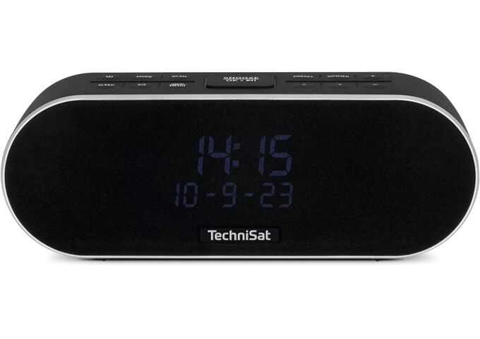 TechniSat DigitRadio 53 BT sw DAB+/UKW/Uhrenradio mit USB-La