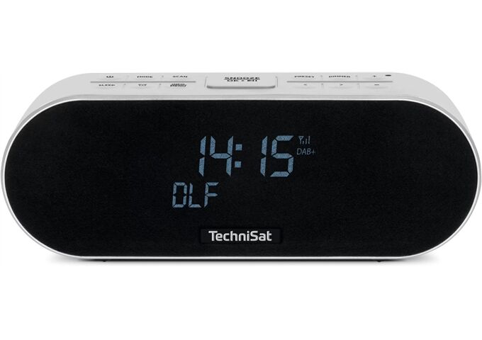 TechniSat DigitRadio 53 BT ws DAB+/UKW/Uhrenradio mit USB-La