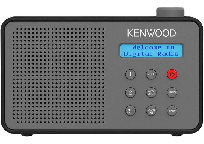 Kenwood CR-M25DAB-H gr UKW/DAB+ Radio ASA Bluetooth Akku W