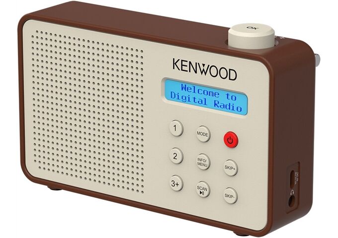 Kenwood CR-M25DAB-T mocha UKW/DAB+ Radio ASA Bluetooth Akk