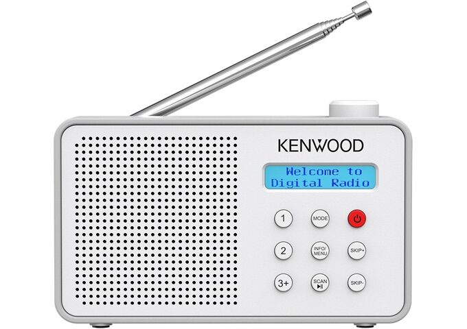 Kenwood CR-M25DAB-W ws UKW/DAB+ Radio ASA Bluetooth Akku W
