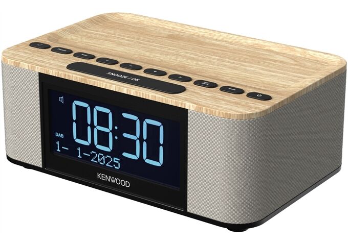 Kenwood CR-ST55DAB-M Holzoptik UKW/DAB+ Uhrenradio ASA Blu