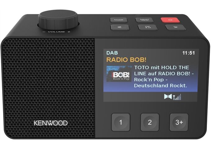 Kenwood CR-M70DAB-B sw UKW/DAB+ Radio ASA Bluetooth Akku W