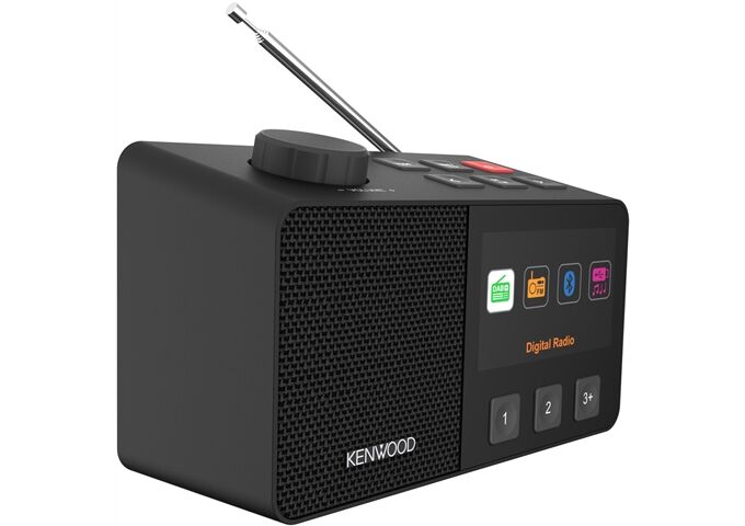 Kenwood CR-M70DAB-B sw UKW/DAB+ Radio ASA Bluetooth Akku W