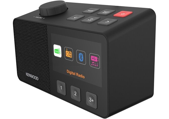 Kenwood CR-M70DAB-B sw UKW/DAB+ Radio ASA Bluetooth Akku W