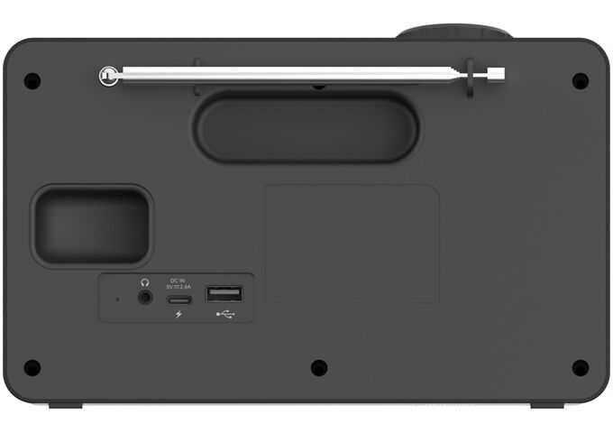 Kenwood CR-M70DAB-B sw UKW/DAB+ Radio ASA Bluetooth Akku W