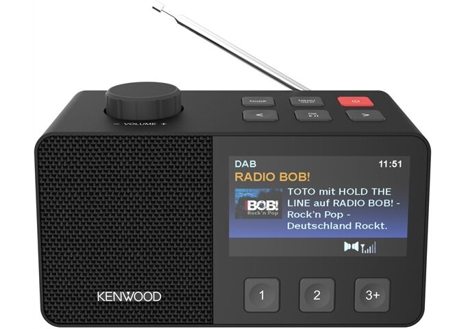 Kenwood CR-M70DAB-B sw UKW/DAB+ Radio ASA Bluetooth Akku W