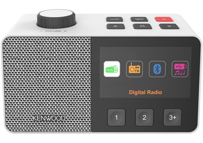 Kenwood CR-M70DAB-W ws UKW/DAB+ Radio ASA Bluetooth Akku W