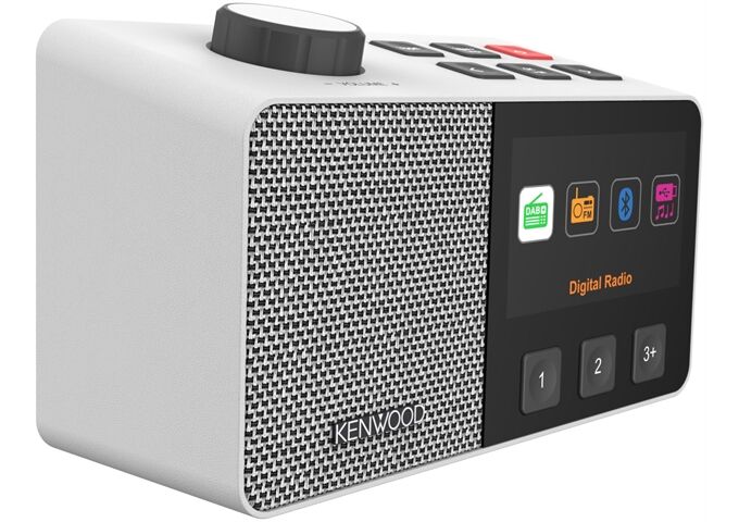 Kenwood CR-M70DAB-W ws UKW/DAB+ Radio ASA Bluetooth Akku W