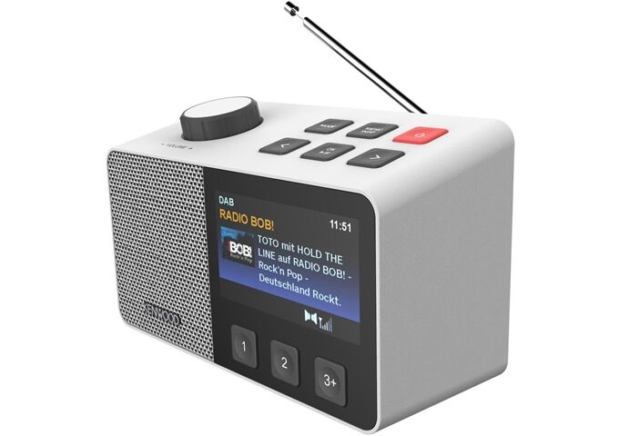 Kenwood CR-M70DAB-W ws UKW/DAB+ Radio ASA Bluetooth Akku W