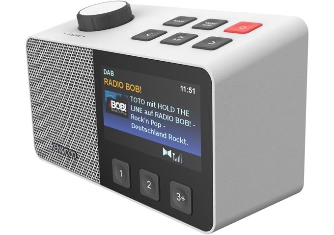 Kenwood CR-M70DAB-W ws UKW/DAB+ Radio ASA Bluetooth Akku W