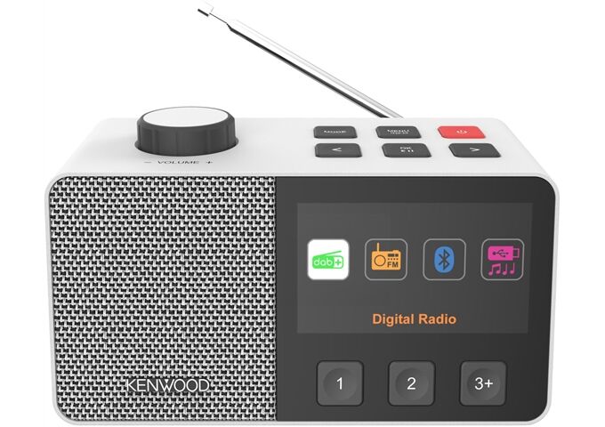 Kenwood CR-M70DAB-W ws UKW/DAB+ Radio ASA Bluetooth Akku W