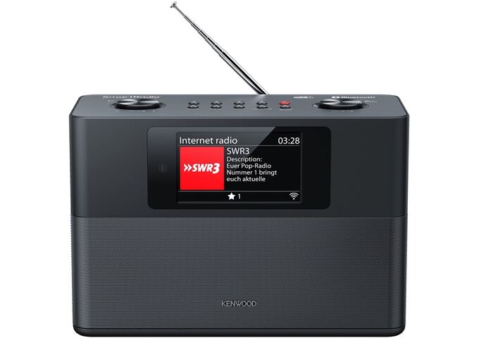 Kenwood CR-ST200S-B sw UKW/DAB+/Internetradio Bluetooth We