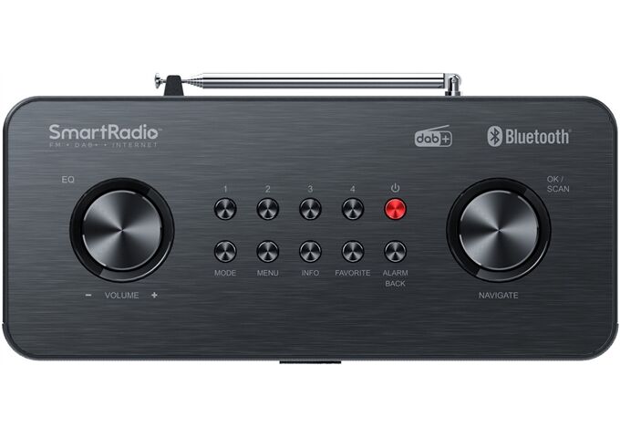 Kenwood CR-ST200S-B sw UKW/DAB+/Internetradio Bluetooth We