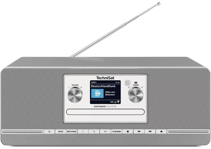 TechniSat DigitRadio 372 CD BT si DAB+/UKW Radio mit CD-Play