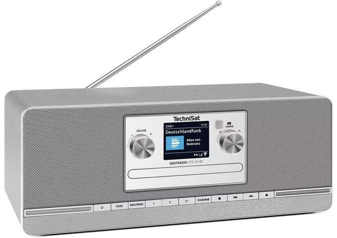 TechniSat DigitRadio 372 CD BT si DAB+/UKW Radio mit CD-Play