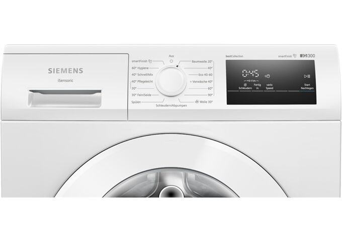 Siemens WM14N0H5 Waschautomat Daten fehlen