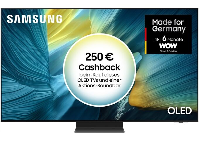 Samsung GQ55S95FATXZG OLED-TV 4K UHD TWIN Multituner HDR S