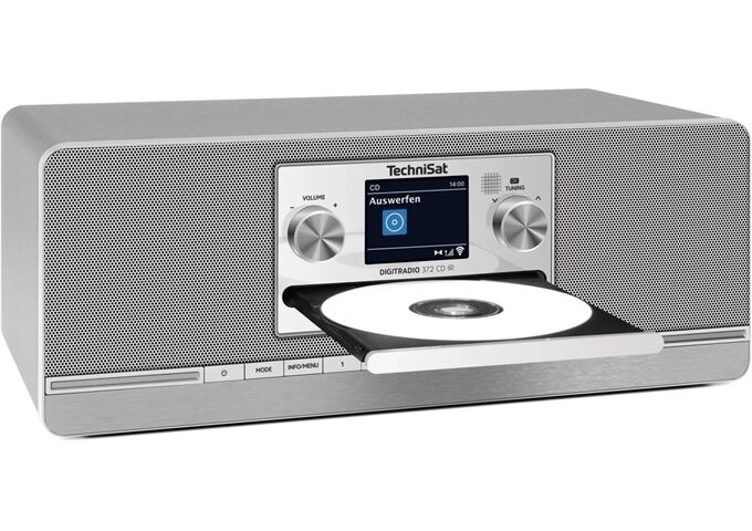 TechniSat DigitRadio 372 CD IR anthr/si DAB+/UKW/Internet-Ra