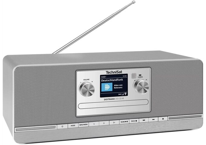 TechniSat DigitRadio 372 CD IR anthr/si DAB+/UKW/Internet-Ra