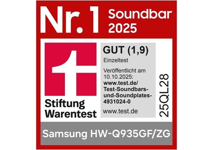 Samsung HW-Q935GF/ZG 9.1.4 Kanal Soundsystem Dolby Atmos