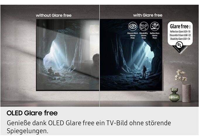 Samsung GQ65S95FATXZG OLED-TV 4K UHD TWIN Multituner HDR S