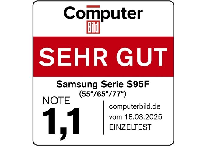 Samsung GQ65S95FATXZG OLED-TV 4K UHD TWIN Multituner HDR S