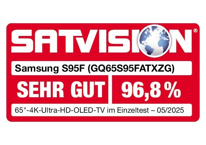 Samsung GQ65S95FATXZG OLED-TV 4K UHD TWIN Multituner HDR S