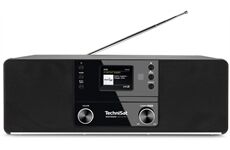 TechniSat DigitRadio 370 CD BT sw DAB+/UKW mit CD-Player und