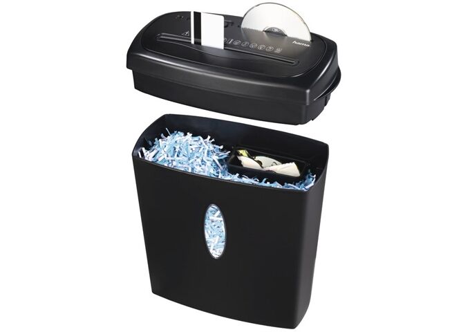 HAMA 50543 Aktenvernichter Home X10CD sw Schredder m.Si