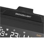 HAMA 222242 Wetterstation Usedom sw Funkuhr Temperatur