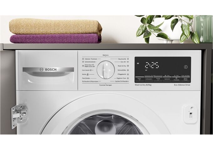 Bosch WKD28490 Waschtrockner A/E 8/5kg 1400U AquaStop