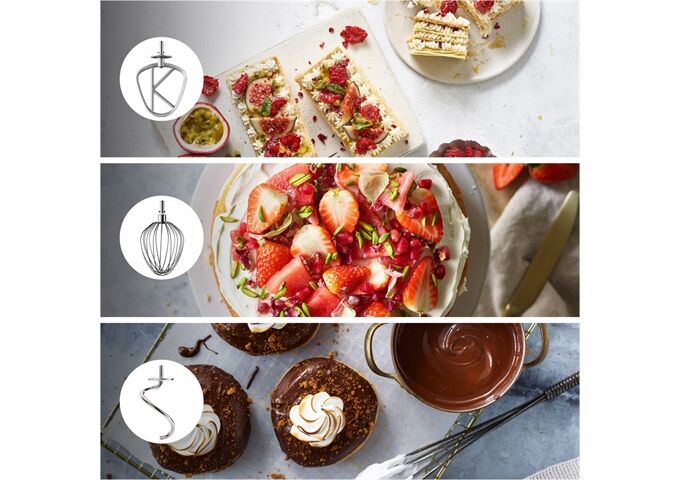 Kenwood KVL65.001WH Küchenmaschine Titanium Chef Baker XL