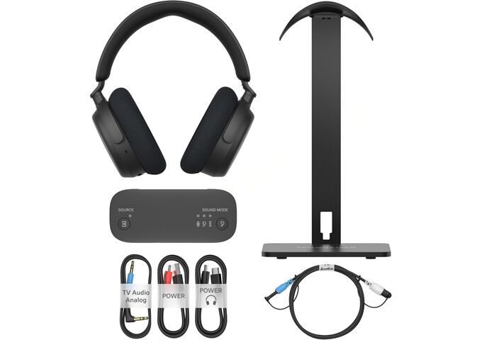 Sennheiser RS275 sw TV-Kopfhörer kabellos Transmitter Bluetoo