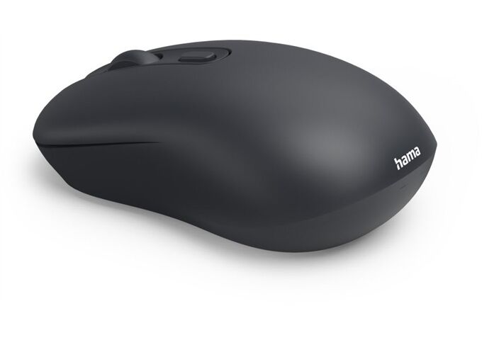 HAMA 173075 Optische Funkmaus sw WM 200 4 Tasten geräus